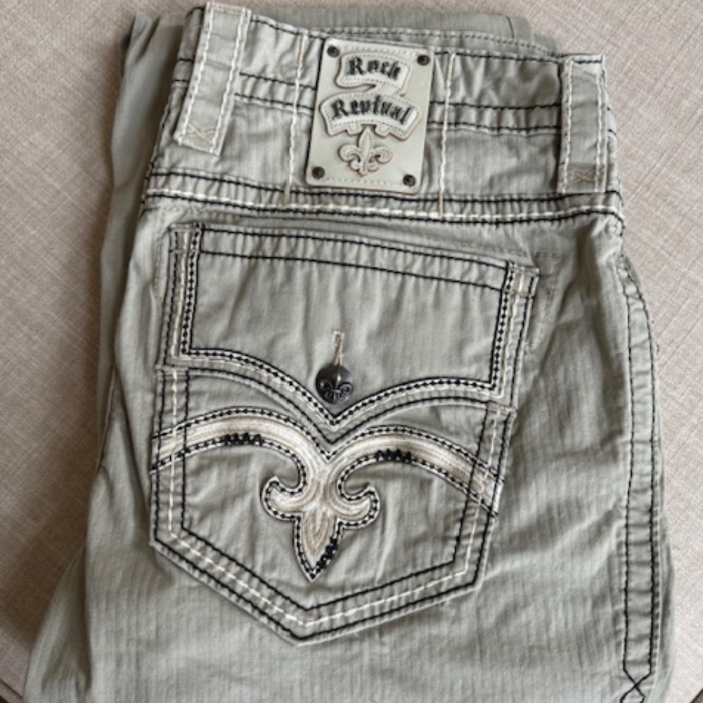 Rock Revival Jeans, NWOT. Washed once. 36 x 36.
